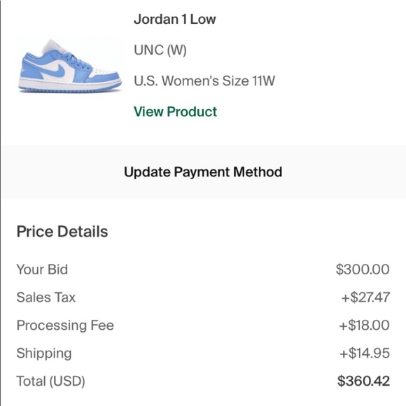 Jordan 1 unc low (W). - Picture 5 of 5